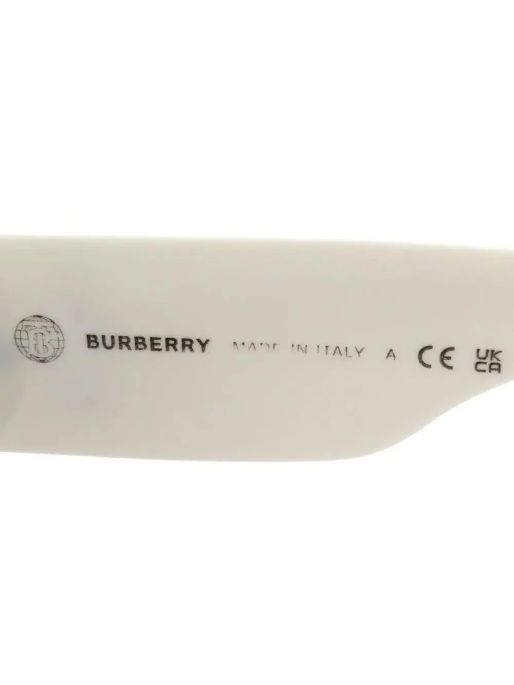 Auth Burberry Sunglasses White/Black #284476B13B